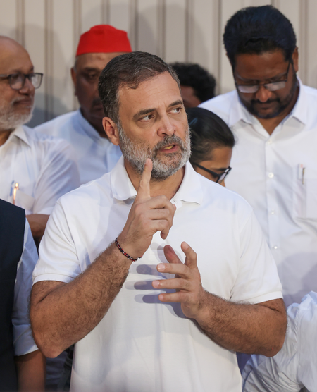 राहुल गांधी ने ‘वोट चोरी’ को लेकर केंद्र पर साधा निशाना, कहा- जवाबदेही तय होगी