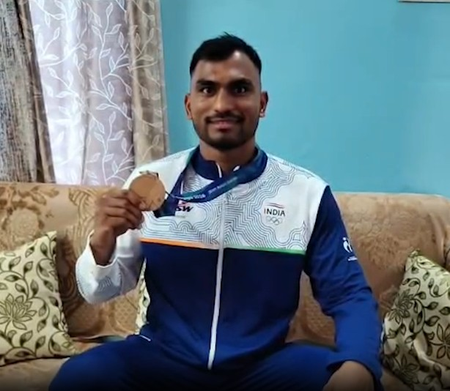 'वर्ल्ड चैंपियनशिप और ओलंपिक में मेडल जीतना अगला लक्ष्य', एशियन गेम्स में दमदार प्रदर्शन के बाद बोले कपिल पोखरिया