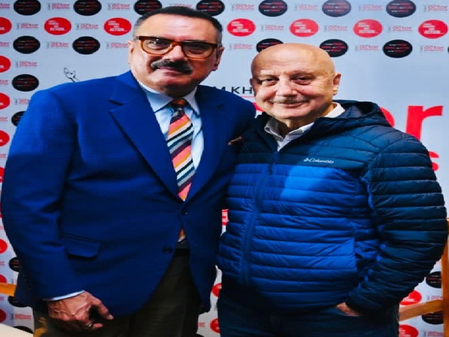 दिल्ली में खुला अनुपम खेर का नया एक्टिंग स्कूल, कहा, राजधानी अब साहस और कला का घर बन गई