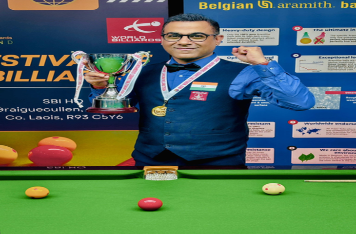 'एकाग्रता और दृढ़ संकल्प का बेहतरीन उदाहरण,' खेल मंत्री मांडविया ने वर्ल्ड बिलियर्ड्स चैंपियन सौरव कोठारी को सराहा