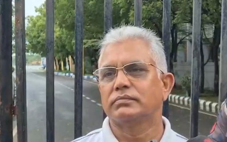 चुनाव आयोग पर विपक्ष के आरोपों पर भड़के दिलीप घोष, बोले- सबूत कहां है?
