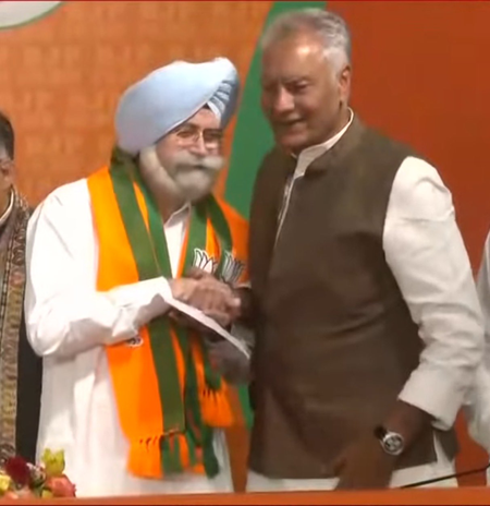 एच.एस. फुल्का का भाजपा में शामिल होना सरकार पर सिख समुदाय के मजबूत भरोसे का संकेत: सुनील जाखड़