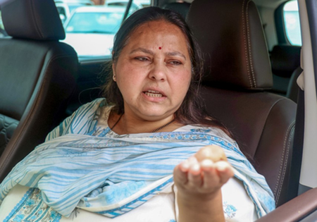 जमुई मामले को लेकर मीसा भारती ने बिहार सीएम के खिलाफ एफआईआर की मांग की