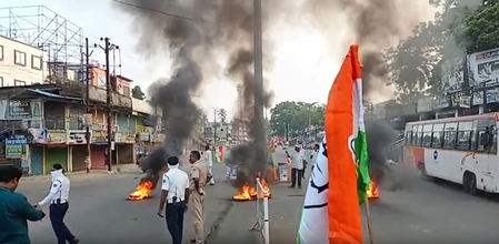 एसआईआर के विरोध में इंडिया गठबंधन के 12 घंटे के बंद से पूरे ओडिशा में जनजीवन प्रभावित
