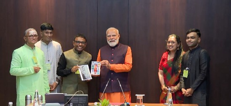 पीएम मोदी ने किया चेन्नई में संगीतकार रमेश विनायकम से मुलाकात का जिक्र, गमक बॉक्स नोटेशन सिस्टम’ को सराहा