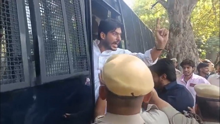 पंजाब में नशे की समस्या को लेकर एबीवीपी का विरोध प्रदर्शन, कई कार्यकर्ता हिरासत में