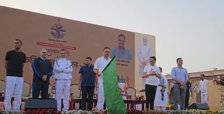 विकसित राजस्थान रन 2026 : मुख्यमंत्री भजनलाल शर्मा ने दिखाई हरी झंडी, हजारों युवा एक साथ दौड़े