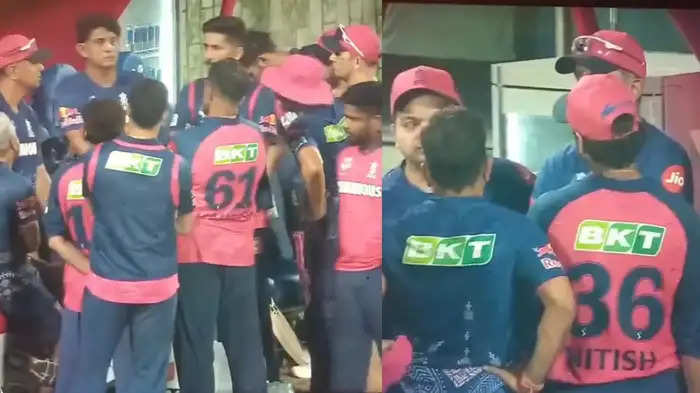 टीम हार रही थी, सैमसन ने बना लियां मुंह, राहुल द्रविड़ के साथ क्या है क्लेश, वायरल वीडियो से मचा बवाल