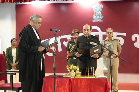 न्यायमूर्ति वी. कामेश्वर राव ने पटना हाईकोर्ट के मुख्य न्यायाधीश पद की शपथ ली