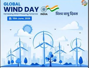 भारत 'ग्लोबल विंड डे' 2026 की करेगा मेजबानी, 2030 तक 100 गीगावाट क्षमता विकसित करने पर होगा फोकस