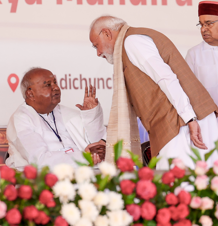 राज्यसभा सीट से नहीं, आपसी सम्मान से जुड़ा है पीएम मोदी से रिश्ता: एच.डी. देवेगौड़ा
