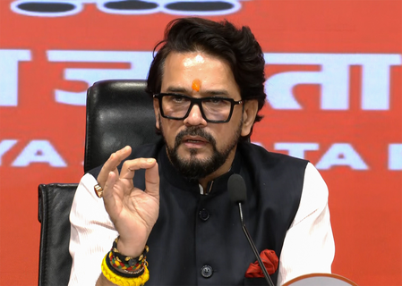 हिमाचल में 2027 में भाजपा की सरकार बनने का अनुराग ठाकुर ने किया दावा, कांग्रेस की गारंटियों पर उठाए सवाल