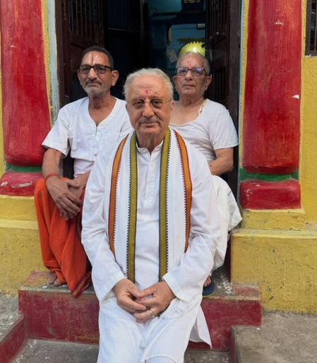 अनुपम खेर ने अयोध्या में पूरी की 'श्री राम भूमि' की पहले शेड्यूल की शूटिंग, बोले- 'मेरा एक हिस्सा यहीं रह गया'