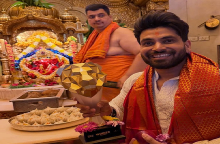 'द 50' जीतकर बप्पा की शरण में पहुंचे शिव ठाकरे, फैंस के साथ खूब ली सेल्फी