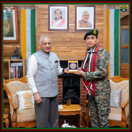 मिजोरम के राज्यपाल और असम राइफल्स के आईजी ने सुरक्षा और विकास संबंधी पहलों पर की चर्चा