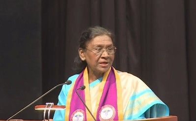 राष्ट्रपति द्रौपदी मुर्मु ने एम्स बिलासपुर के पहले दीक्षांत समारोह में 92 डॉक्टरों को दी डिग्री