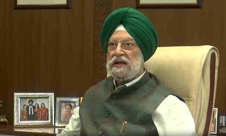 पंजाब ब्लास्ट पर हरदीप सिंह पुरी का भगवंत मान से सवाल, 'उनके और डीजीपी के बयानों में विरोधाभास क्यों?'