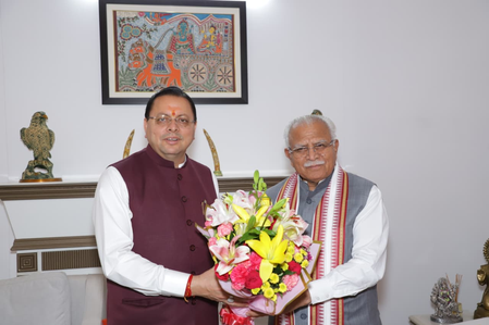 सीएम धामी ने केंद्रीय विद्युत मंत्री से की अहम बैठक, ऊर्जा और पिटकुल परियोजना पर चर्चा
