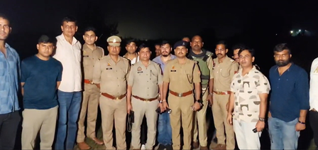 मुजफ्फरनगर में पुलिस और बदमाशों में मुठभेड़, 25 हजार का इनामी बदमाश घायल