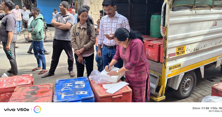 त्योहारी सीजन से पहले महाराष्ट्र एफडीए की बड़ी कार्रवाई, 4.45 करोड़ रुपए के खाद्य पदार्थ जब्त