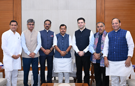 राज्यसभा का सियासी गणित, 'आप' के 7 पूर्व नेता आधिकारिक तौर पर हुए भाजपा सांसद