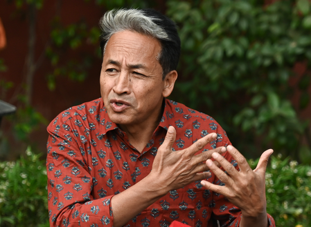 सोनम वांगचुक बातचीत की धीमी गति से 'निराश', लेह-कारगिल दूरी पर जताई चिंता