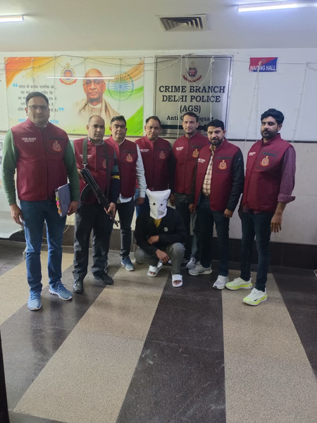 दिल्ली: 5 करोड़ के एक्सटॉर्शन कम फायरिंग केस का आरोपी कुलदीप सिंह गिरफ्तार