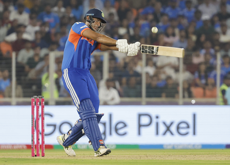 टी20 वर्ल्ड कप: 10 बाउंड्री के साथ दुबे का तूफानी अर्धशतक, नीदरलैंड को जीत के लिए 194 रन का टारगेट