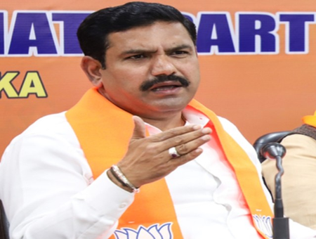 कांग्रेस को लेकर सत्ता विरोधी लहर अपने चरम पर : बीवाई विजयेंद्र