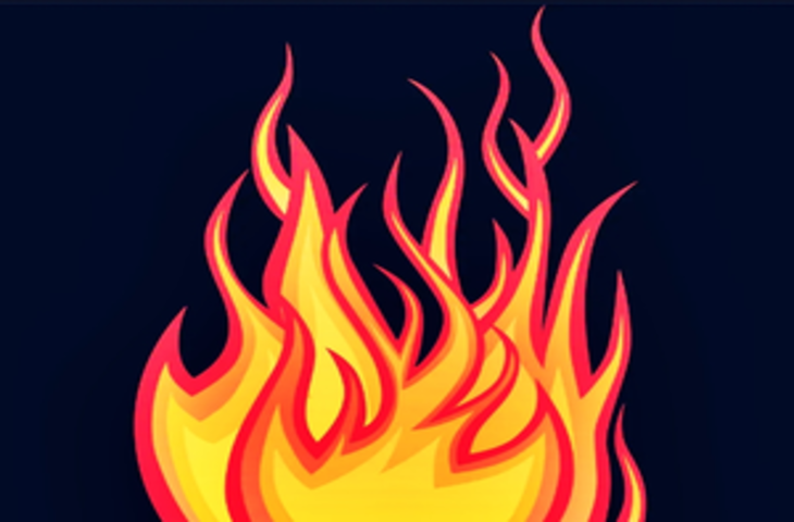 बिजनौर में गद्दा बनाने वाली फैक्ट्री में लगी भीषण आग