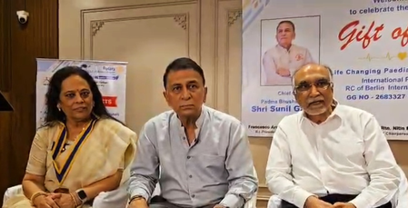 'दरियादिली से जिंदगी बदली जा सकती हैं,' 850 बच्चों की मुफ्त हार्ट सर्जरी, सुनील गावस्कर ने सराहा