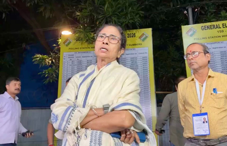 नतीजों से पहले ममता बनर्जी घबराई हुई हैं: भाजपा