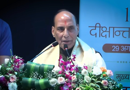मेक इन इंडिया’ की ताकत के पीछे ‘बिलीव इन इंडिया’ का आत्मविश्वास, युवाओं के दम पर भारत बनेगा सुपरपावर : राजनाथ सिंह