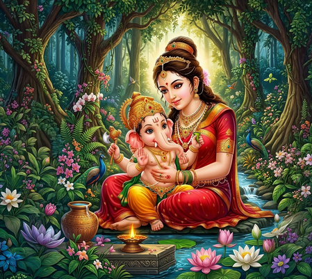 दक्षिण भारत में कुछ ऐसे मनाई जाती है गणेश चतुर्थी, मां-बेटे के पवित्र रिश्ते का प्रतीक है ये पर्व