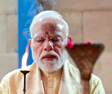 नवरात्र का छठा दिन : पीएम मोदी ने शेयर किया देवी की स्तुति का भजन, मां कात्यायनी को किया नमन