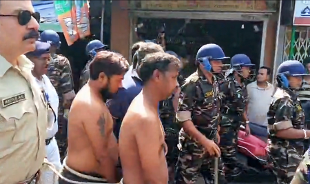 सरसुना परेड कांड: कोलकाता पुलिस ने क्राइम सीन किया रिक्रिएट, आरोपियों को घटनास्थल पर ले गई