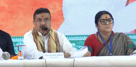 सुवेंदु अधिकारी ने गिनाईं केंद्र की 12 साल की उपलब्धियां, बोले- 'रेल, सड़क और हवाई क्षेत्र में हुई अभूतपूर्व प्रगति'