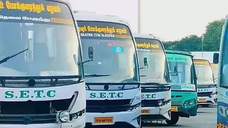चतुर्थी उत्सव के दौरान चेन्नई लौटने वाले लोगों की भारी भीड़ को देखते हुए चल रही 3,565 बसें