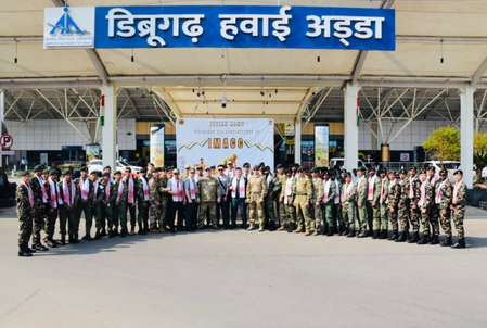 असम: डिब्रूगढ़ में इंटरनेशनल मिलिट्री एडवेंचर चैलेंज कप 2026 की शुरुआत