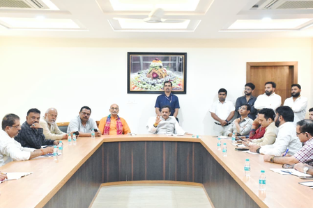 रीवा में बाढ़ के बाद उपमुख्यमंत्री राजेंद्र शुक्ल ने दीर्घकालिक योजना पर किया मंथन