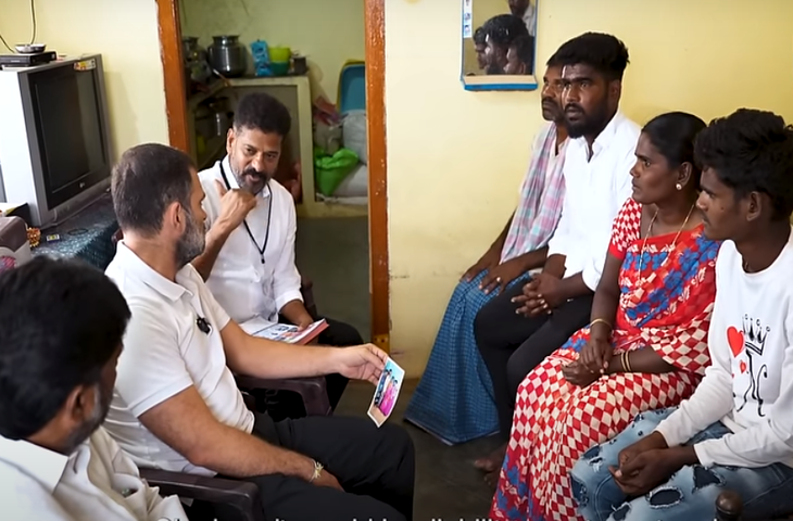 राहुल ने आत्महत्या करने वाले किसान के परिवार से बातचीत का वीडियो किया शेयर