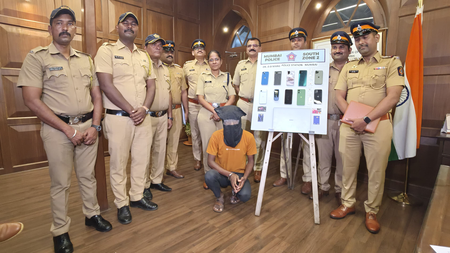 मुंबई पुलिस की बड़ी कार्रवाई, पश्चिम बंगाल से फर्जी एपीके फाइलों से साइबर ठगी करने वाला शातिर गिरफ्तार