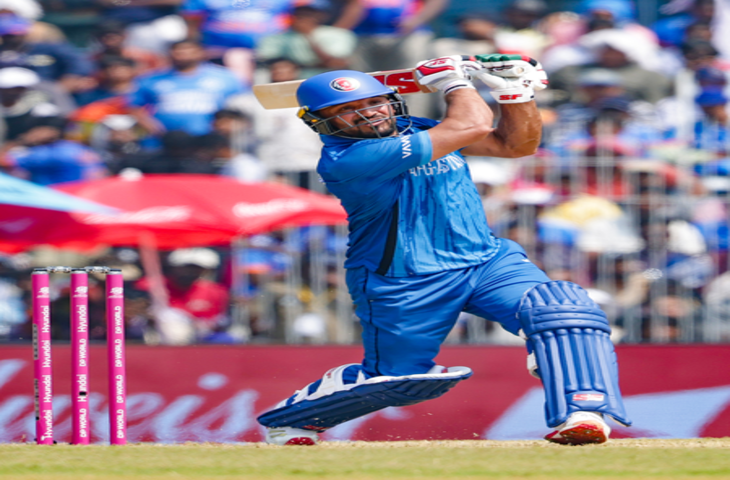 टी20 विश्व कप: गुलबदीन नायब का अर्धशतक, अफगानिस्तान ने न्यूजीलैंड को दिया 183 रन का लक्ष्य