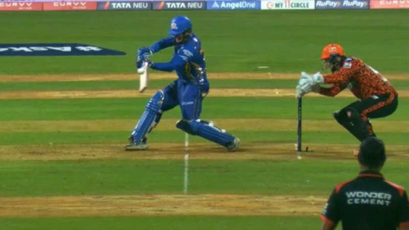 पवेलियन लौटे Rickelton को मैदान पर वापस बुलाया, कीपर Klaasen ने की बच्चों वाली हरकत, SRH को भुगतना पडा जुर्माना