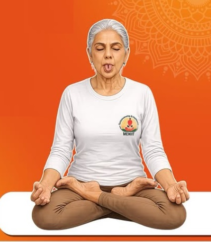 बुढ़ापे में स्वस्थ रहने के लिए योग : तन-मन की गर्मी पर शीतली प्राणायाम से लगाएं ब्रेक