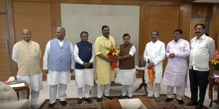 भाजपा में शामिल हुए देबाशीष सामंतराय ने राष्ट्रीय अध्यक्ष नितिन नवीन से की मुलाकात
