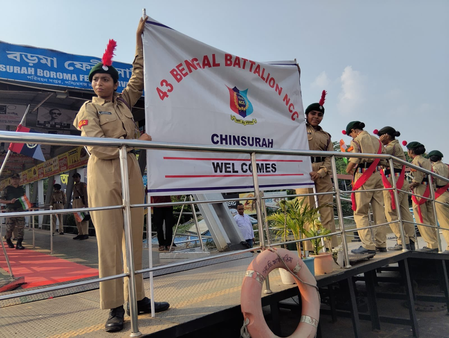 410 किमी की ‘हुगली संकल्प’ नौकायन यात्रा पूरी कर कोलकाता पहुंचे एनसीसी कैडेट