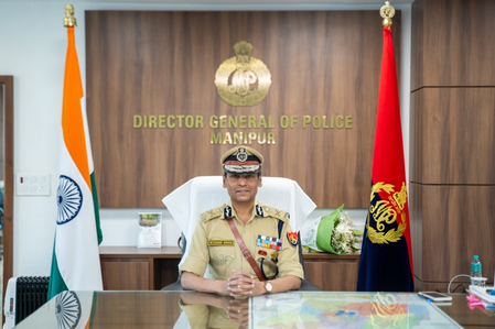 मणिपुर के नए डीजीपी ने मजबूत सुरक्षा और जन-केंद्रित पुलिसिंग की वकालत की