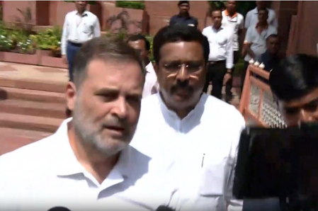 'क्या आप भाजपा से हैं'-दिल्ली पुलिसकर्मियों के परिजनों की प्रेस कांफ्रेंस पर राहुल गांधी का तीखा हमला