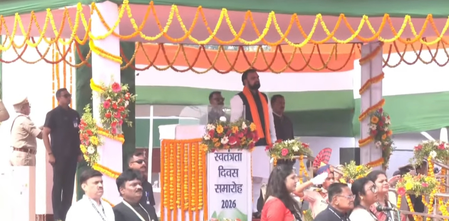 बिहार में मुख्यमंत्री सम्राट चौधरी ने पहली बार गांधी मैदान में फहराया तिरंगा